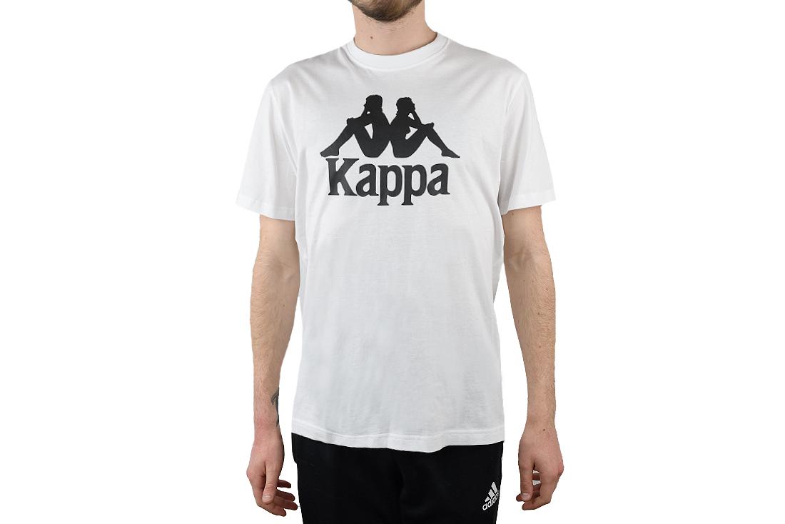 Kappa Caspar T-Shirt, Heren wit T-shirt