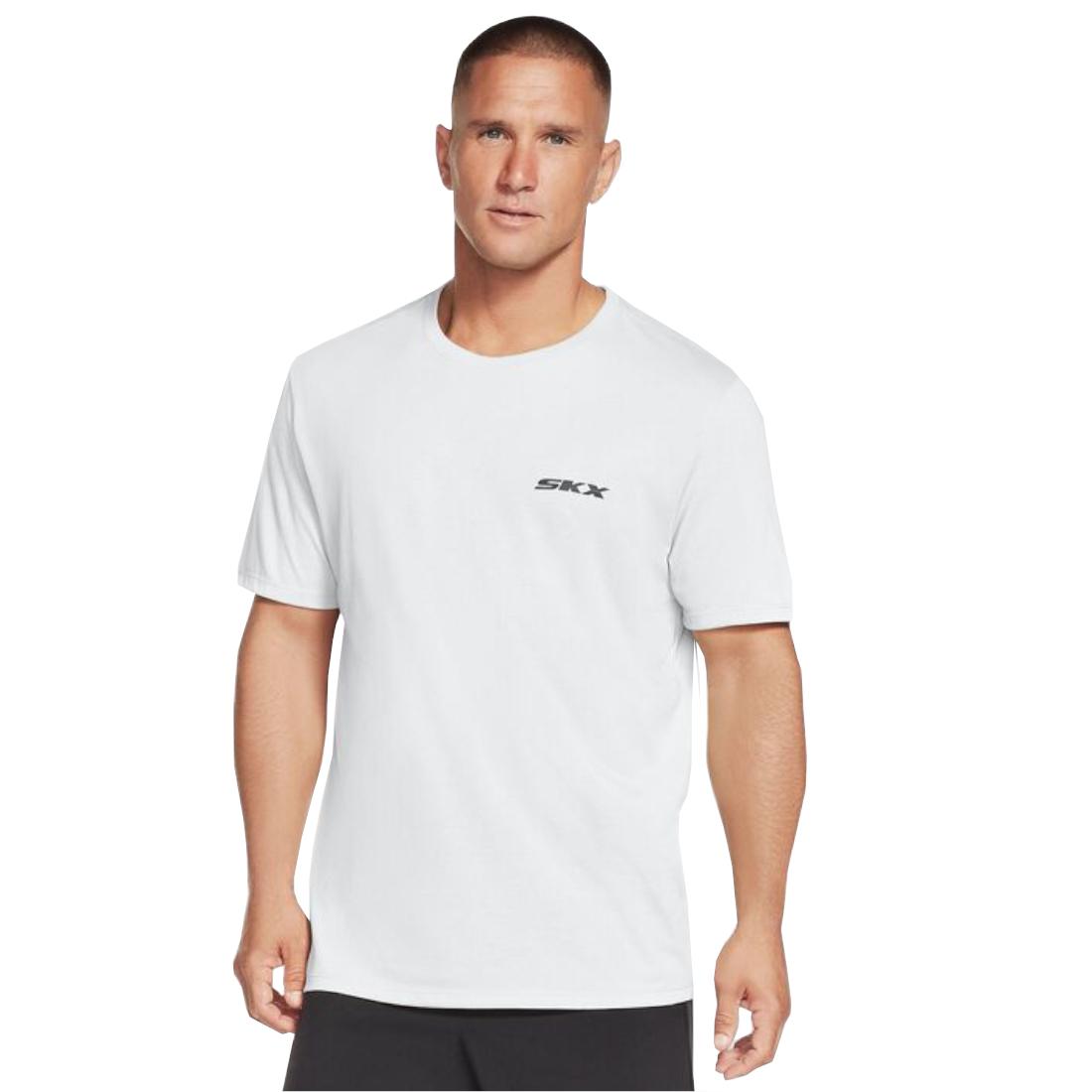 Skechers Dri-Release SKX Tee, grijs T-shirt voor heren