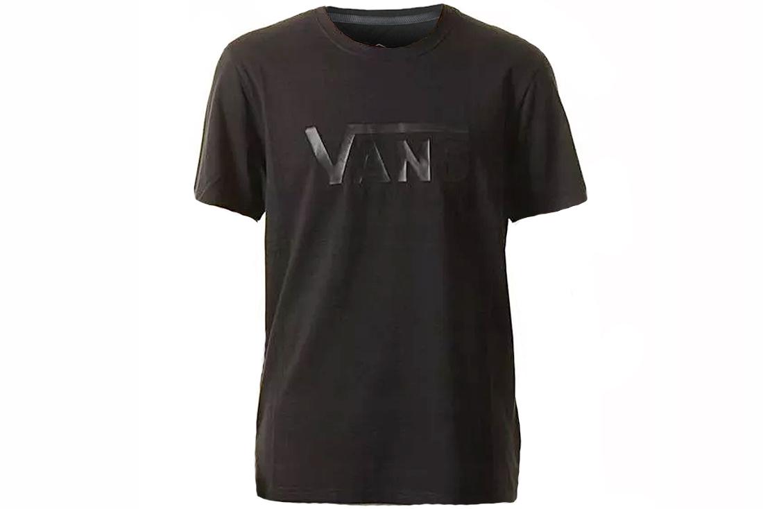 Vans Ap M Flying VS Tee, Heren zwart T-shirt