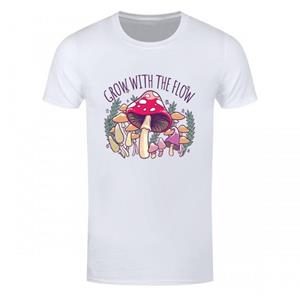 Grindstore Heren groeien met het Flow T-shirt