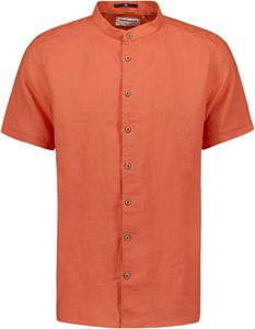 NO EXCESS Kurzarmhemd Shirt Short Sleeve Granddad Linen S