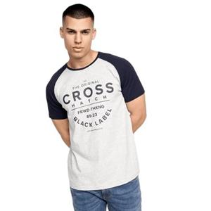 Crosshatch Jimlars-T-shirt voor heren (Pak van 2)