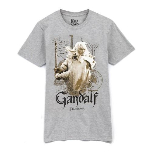 The Lord Of The Rings De Lord of the Rings Heren Gandalf Heather T-shirt