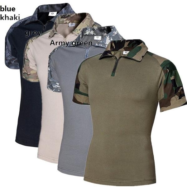 Boho berry Camo Snel Droog Ademend Shirt Tight Army Tactical Shirts Mens Compressie Top Fitness Body Bulding