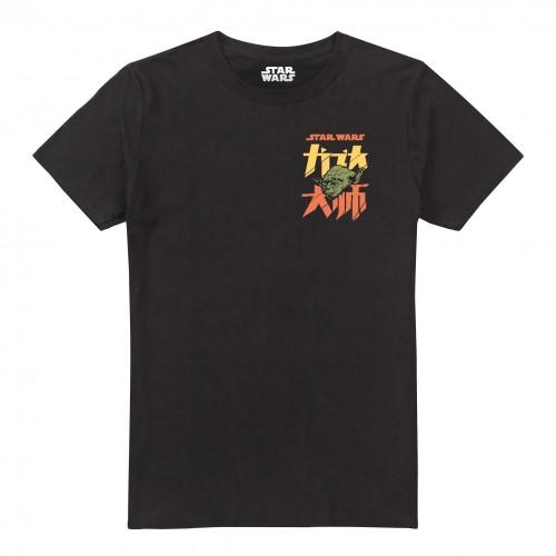 Star Wars Mens Yoda Japanese T-Shirt