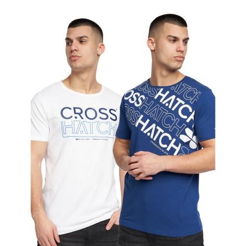 Crosshatch Morland T-shirt voor heren (Pak van 2)
