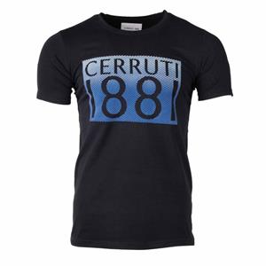 Cerruti T-shirt cropped kraag r 17607 garda Homme 