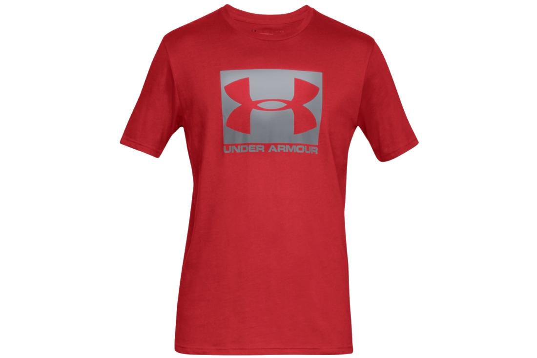 Under Armour Boxed Sportstyle SS Tee, rood heren T-shirt