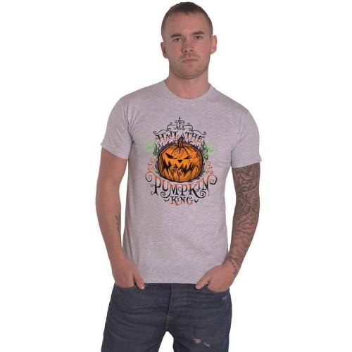 Nightmare Before Christmas Unisex volwassene Iedereen begroet de Pumpkin King katoenen T-shirt