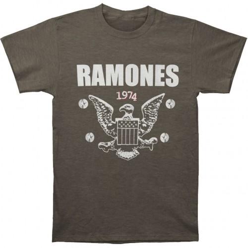 Ramones Unisex volwassen 1974 Eagle T-shirt