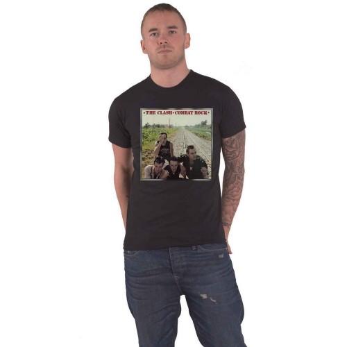 The Clash Het Clash Unisex Combat Rock T-shirt voor volwassenen
