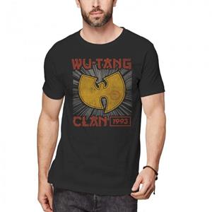 Wu-Tang Clan Unisex Tour '93 T-shirt voor volwassenen