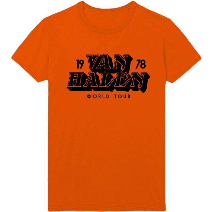 Van Halen Unisex volwassen World Tour '78 T-shirt