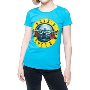 Guns N' Roses Guns N Roses Womens / Ladies Bullet Logo Skinny T-Shirt