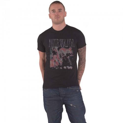Nirvana Unisex volwassen Kris staande katoenen T-shirt