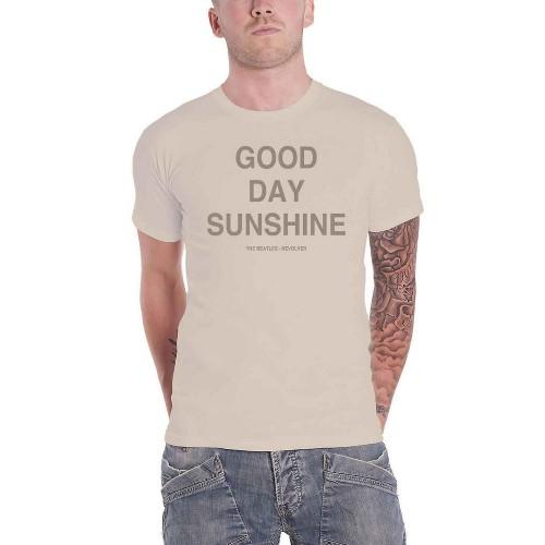 The Beatles Unisex Adult Good Day Sunshine T-shirt met print op de rug