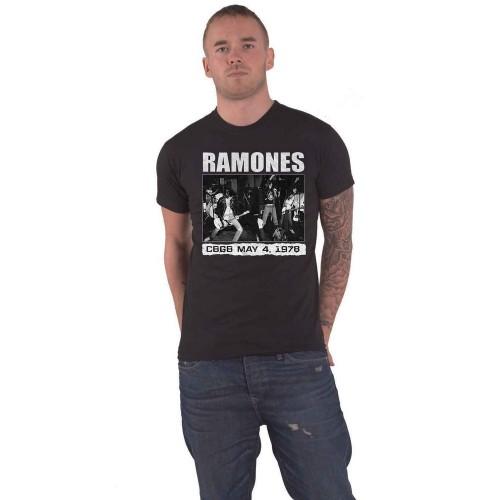 Ramones Unisex volwassen CBGB 1978 T-shirt