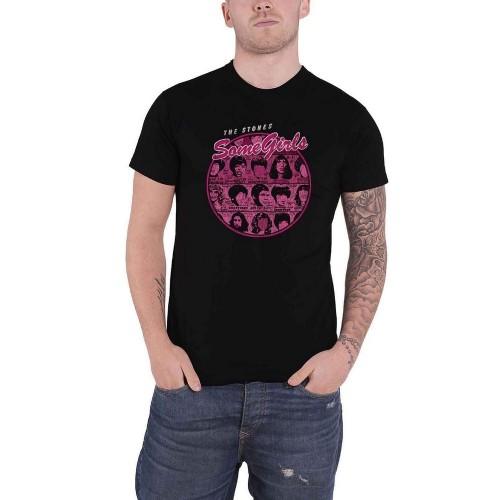 The Rolling Stones Unisex Adult Some Girls Versie 1 Cirkel T-Shirt