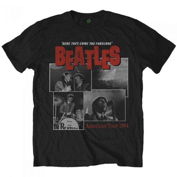 The Beatles Unisex volwassene hier komen ze T-shirt