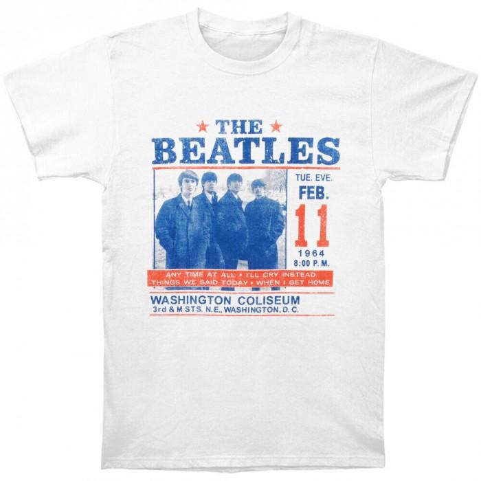 The Beatles Unisex volwassen Washington Coliseum T-shirt