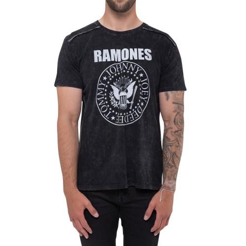 Ramones Unisex Adult Wash Collection Presidentiële Seal T-shirt