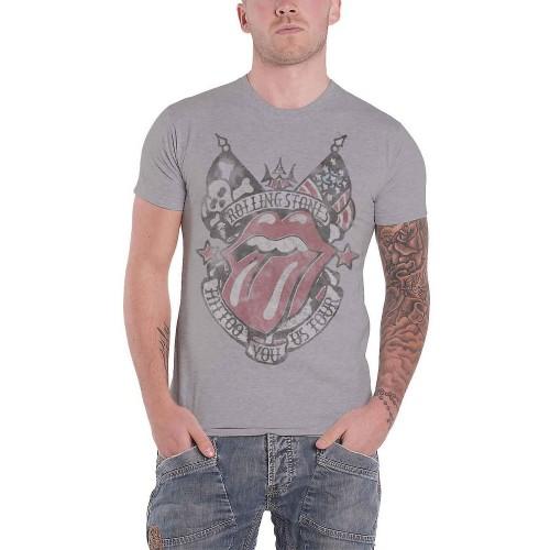 The Rolling Stones Unisex Adult Tattoo You US Tour T-Shirt