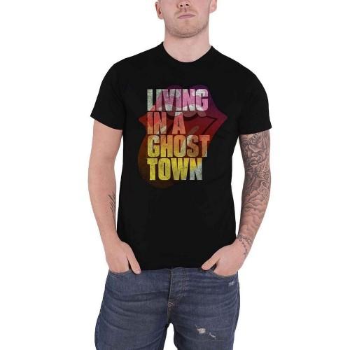 The Rolling Stones Unisex Adult Ghost Town T-Shirt