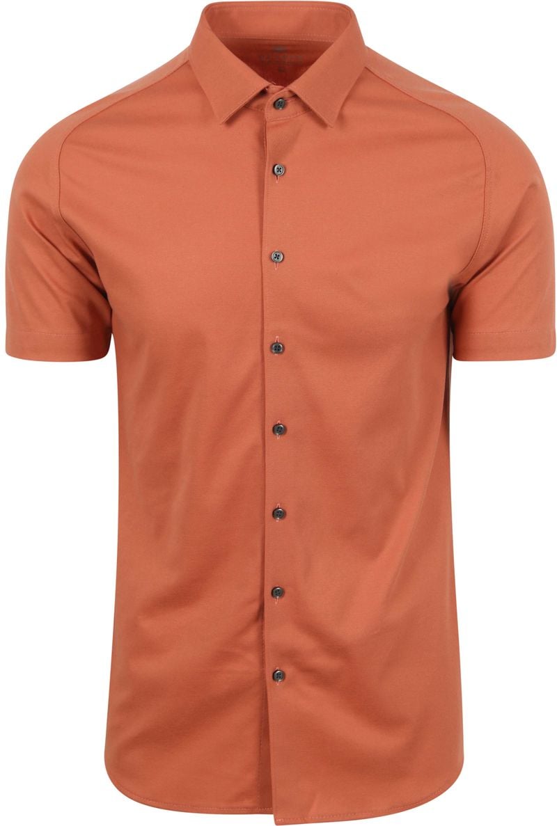Desoto Short Sleeve Jersey Hemd Peach Orange