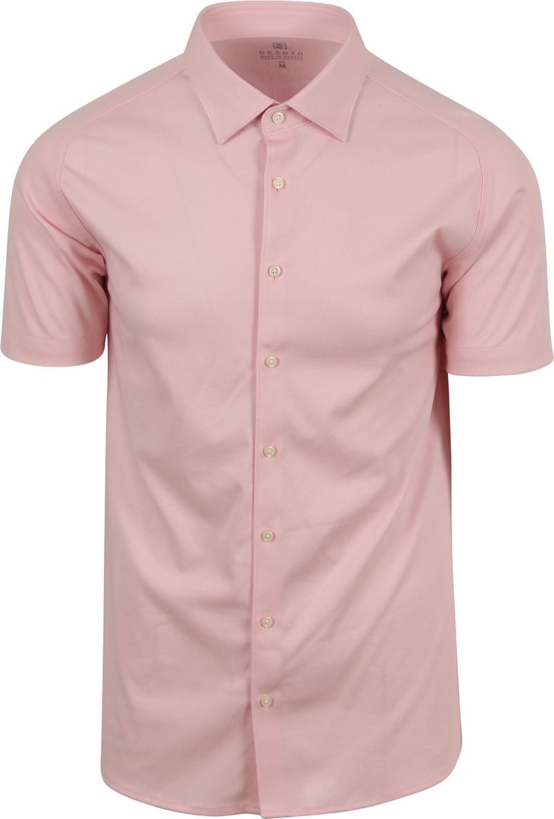 Desoto Short Sleeve Jersey Hemd Rosa