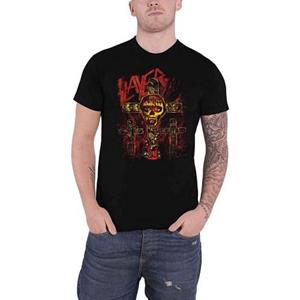 Pertemba FR - Apparel Slayer Unisex volwassen SOS kruisiging T-shirt