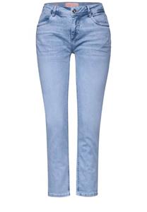 STREET ONE 7/8-Jeans Street One 7/8 Casual Fit Jeans in Super Light Blu (1-tlg) Five Pockets