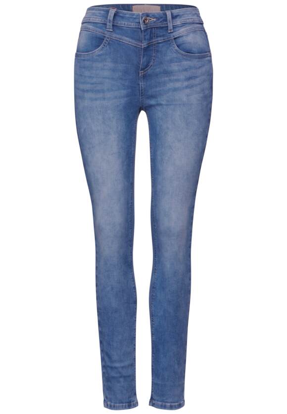 STREET ONE Regular-fit-Jeans Style QR York.hw.light blue
