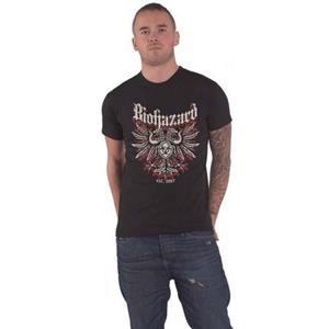 Pertemba FR - Apparel Biohazard Unisex volwassen Crest katoenen T-shirt