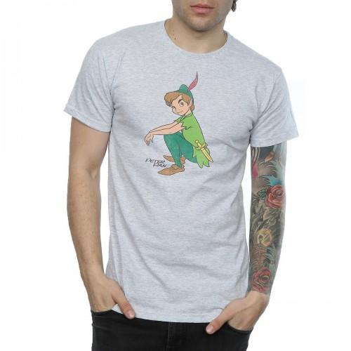 Peter Pan Heren Klassiek Heather T-shirt