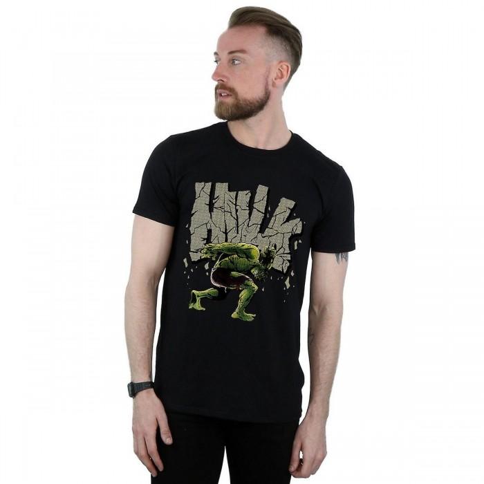 Hulk Rock-katoenen heren-T-shirt