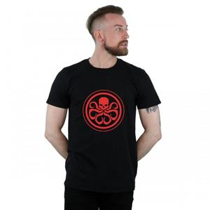 Marvel katoenen T-shirt met Hydra-logo voor heren