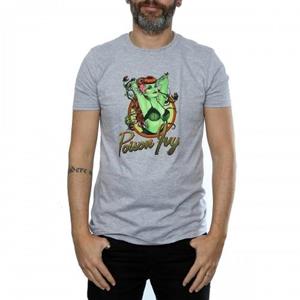 Pertemba FR - Apparel DC Bombshells Heren Poison Ivy Badge Heather T-shirt