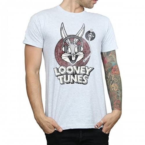 Looney Tunes Heren Bugs Bunny Circle-logo T-shirt