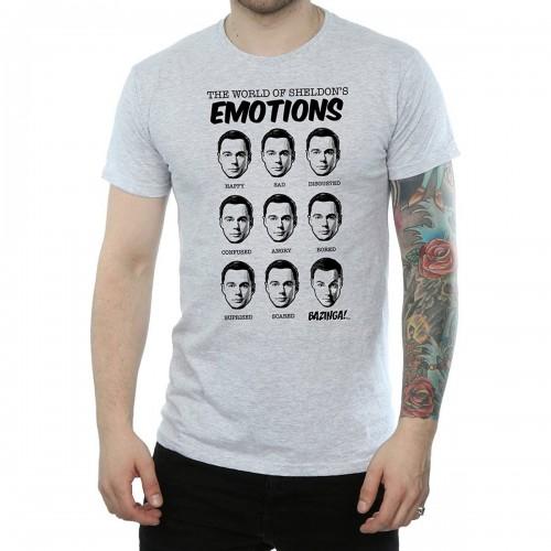 The Big Bang Theory Het Big Bang Theory Heren Sheldon Emotions T-shirt