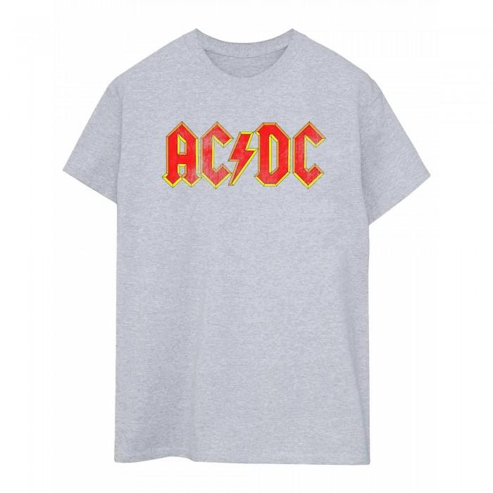 AC/DC AC / DC Mens Distressed Logo T-Shirt