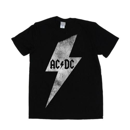 AC/DC AC / DC Heren Bliksemschicht Katoen T-Shirt