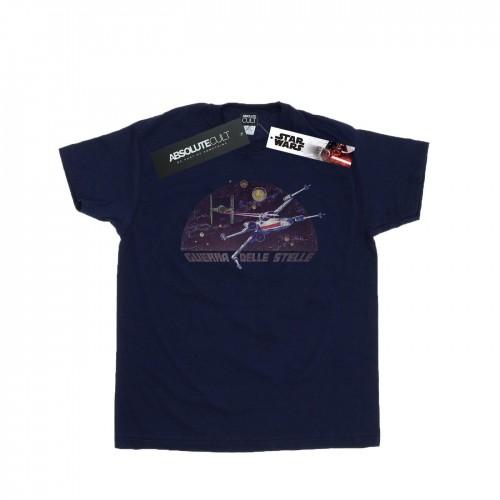 Star Wars Mens Italian Title X-Wing T-Shirt