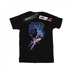 Star Wars Mens Flying Model Rocket T-Shirt