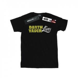 Star Wars Mens Darth Vader Lives Logo T-Shirt