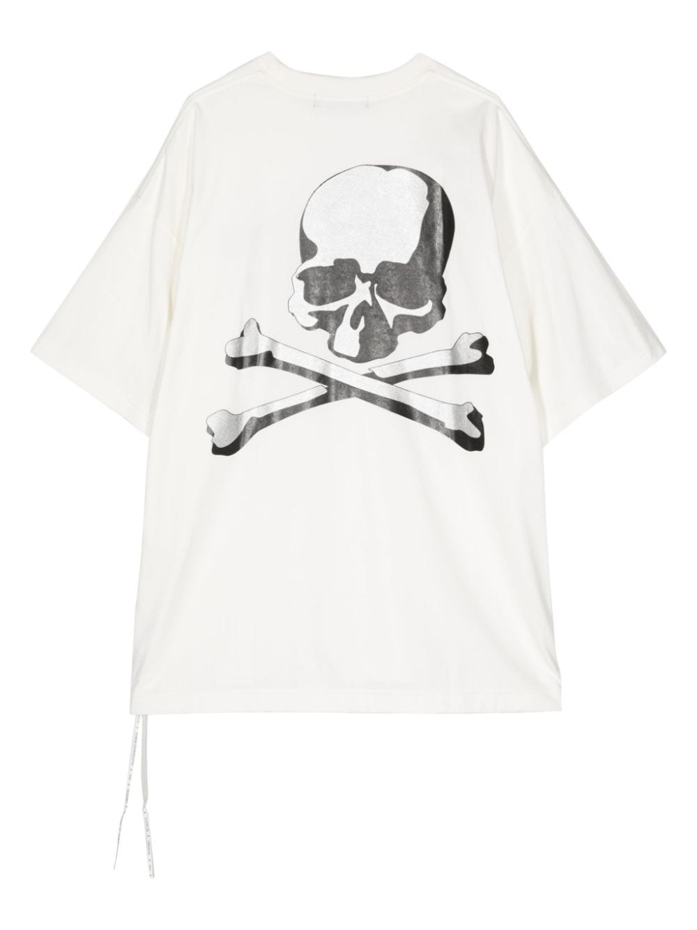 Mastermind World Glitter Skull cotton T-shirt - Wit