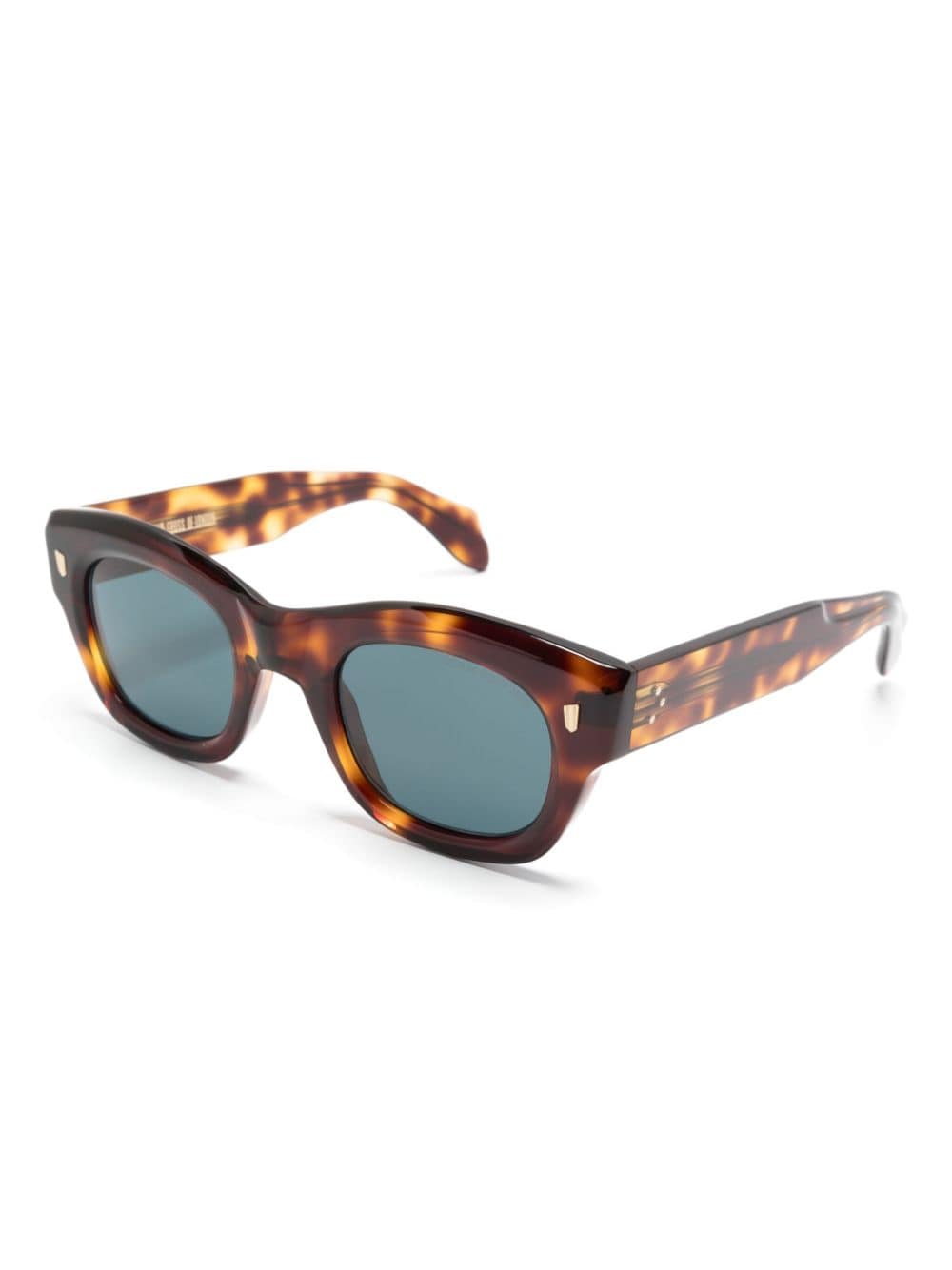 Cutler & Gross 9261 zonnebril met geometrisch montuur - Bruin