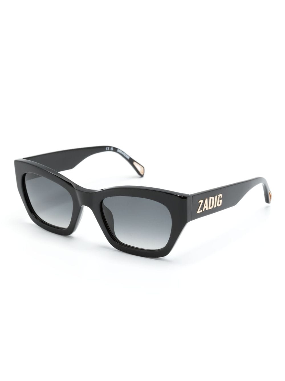 Zadig&Voltaire ZV24S3 zonnebril met cat-eye montuur - Zwart