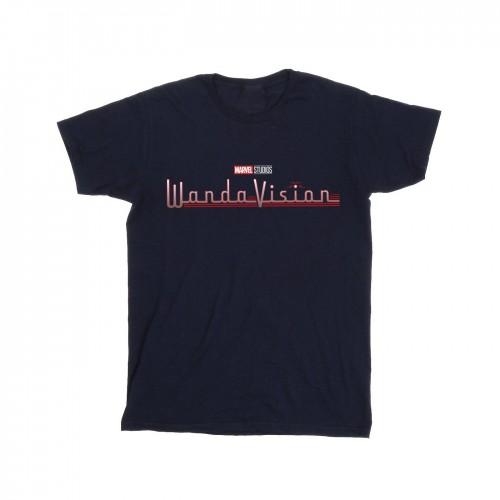 Marvel Mens WandaVision Logo T-Shirt
