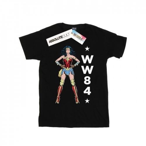 DC Comics Mens Wonder Woman 84 Standing Logo T-Shirt
