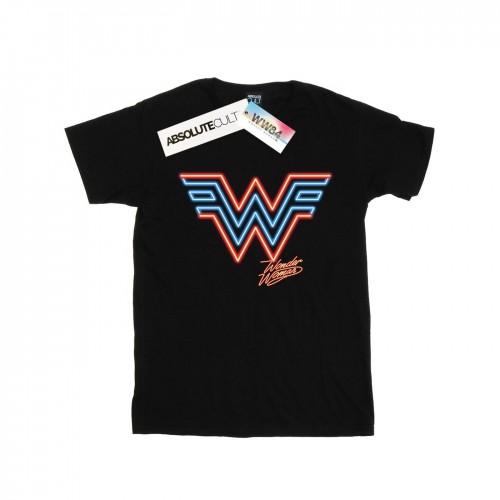 DC Comics Mens Wonder Woman 84 Neon Emblem T-Shirt